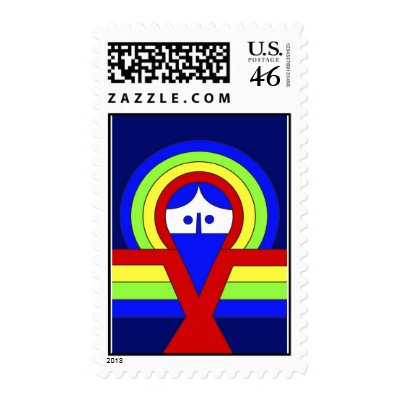 Christ Postage Stamps by lonvig
