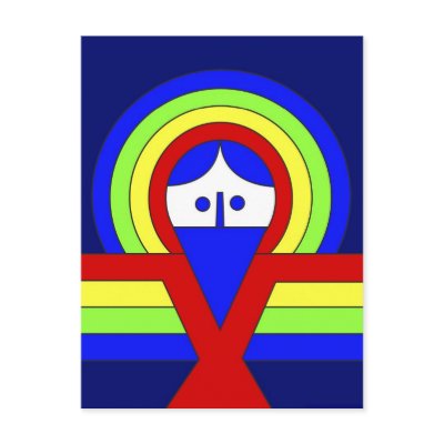 Christ Post Card by lonvig