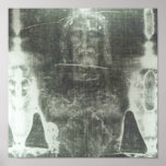 Christ - Shroud Of Turin Poster