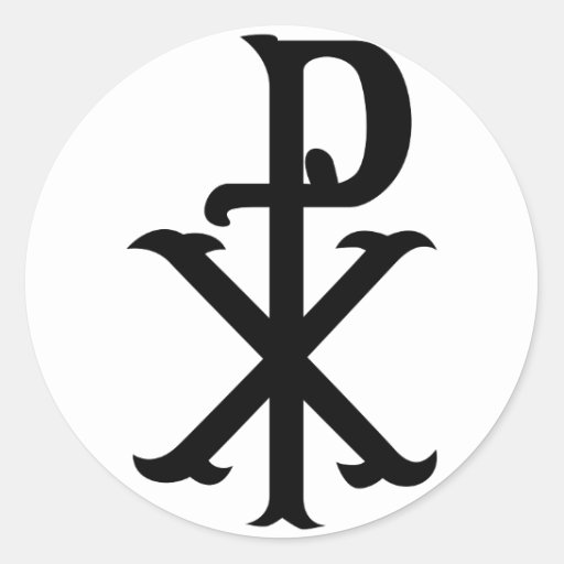 Christ Symbol PX Classic Round Sticker | Zazzle