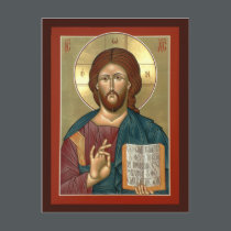 Christ the Light-giver Prayer Card postcards