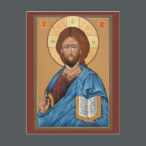 Christ the Light Giver Prayer Card postcards