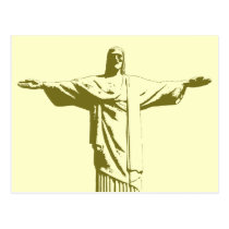 Christ the Redeemer . Rio de Janeiro postcards