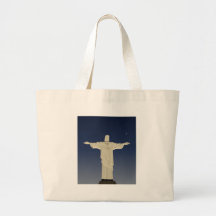 Christ the Redeemer Tote Bags