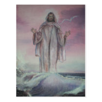 Christ Walking on the Water Postcards