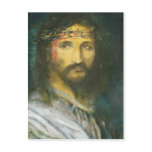 Christ with crown of thorns postcards