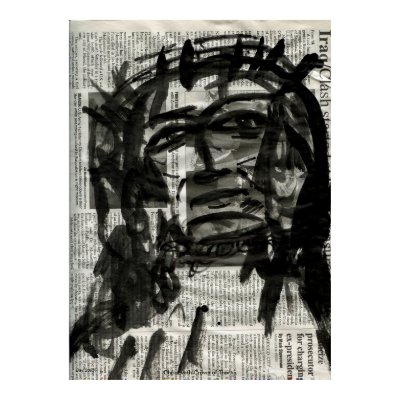 Christ with Crown of Thorns Posters by daysrays