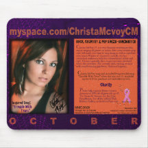 CHRISTA MCVOY 2009 MMC - PROMO MOUSEPAD