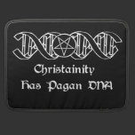 Christainity has Pagan DNA macbook sleeves