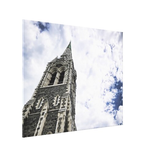 ChristChurch Cathedral, New Zealand, Canvas Canvas Print