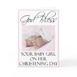 Christening/Baptism Cards for Baby Girl