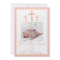 Christening/Baptism Daughter Invitation by Be_My_Valentine Christening/Baptism Daughter Invitation