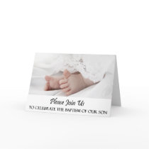 Christening/Baptism Invitation for Baby Boy cards by Be_My_Valentine Christening/Baptism Invitation for Baby Boy cards