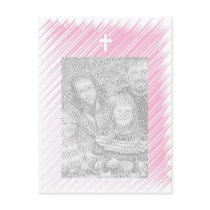 Christening/Baptism Invitation (Girl) postcards