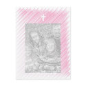 Christening/Baptism Invitation (Girl) postcards