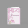 Christening Baptism Pink Congratulations Card