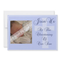 Christening/Baptism Son Invitation