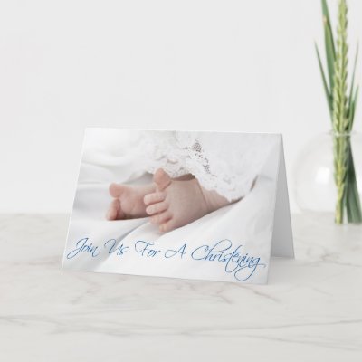  Baby Photo on Christening Invitation For Baby Boy Scroll Down Greeting Card From