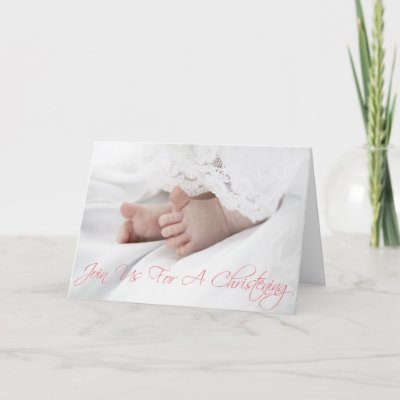 Baby Invitations Cards on Christening Invitation For Baby Girl Scroll Down Cards From Zazzle Com