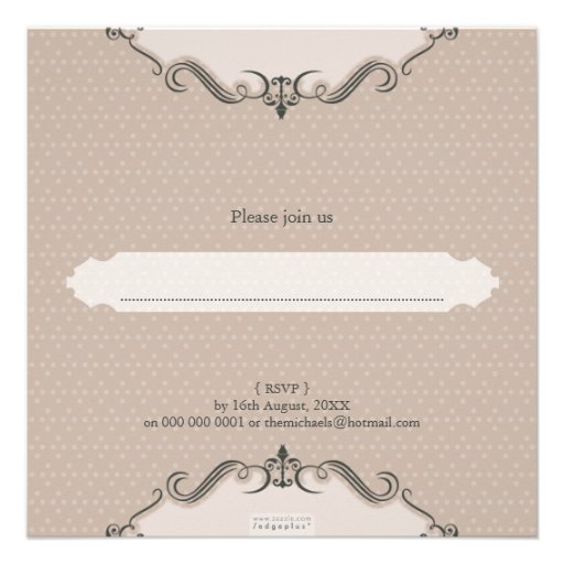 CHRISTENING INVITES :: viva 3SQ
