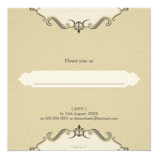 CHRISTENING INVITES :: viva 4SQ
