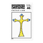 Christening or Baptism Cross Postage Stamp