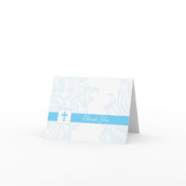 Christening or First Communion Thank You Card