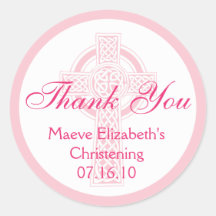 Christening, Shower or First Communion Sticker