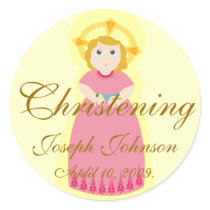 Christening Sticker-Customize