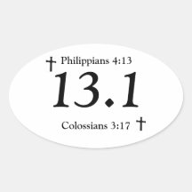 Christian 13.1 Sticker