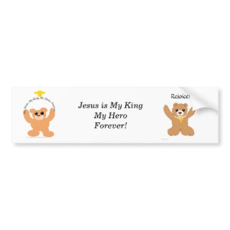 Christian Bears Bumper Sticker