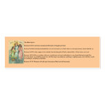 Christian Bible Tract 3 Card Business Card Template