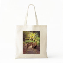 Christian Bible Verse Scripture Creationarts Canvas Bag