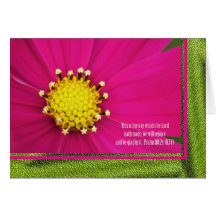 Christian Birthday Card -- Psalm 118 verse 24