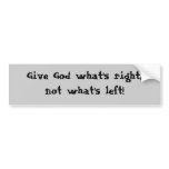 Christian Bumper Sticker