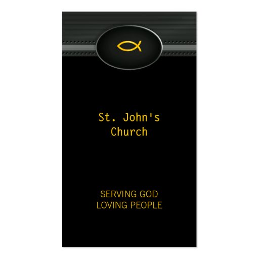 Christian - Business Card (front side)
