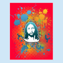 Christian card postcards