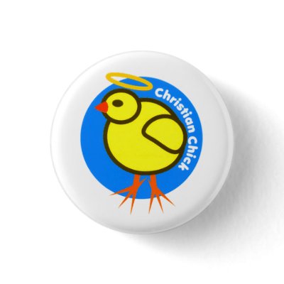 Christian Chick Pin