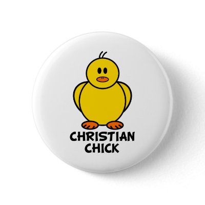 Christian Chick Pin