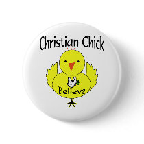Christian chick buttons