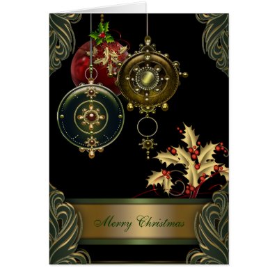Christian Christmas Holiday Card