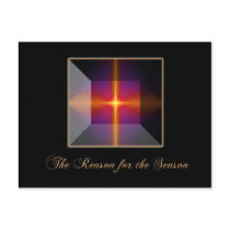 Christian Christmas Star postcards by LivingLife Christian Christmas Star postcards
