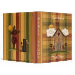 Christian Church/Home Bible Study Notebook Avery B Vinyl Binders