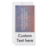 Christian Church Invitation Customized Photo Card