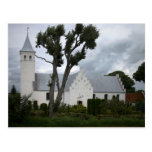 Christian church Voldum Denmark Post Cards