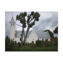 Christian church Voldum Denmark postcards by Thorninger Christian church Voldum Denmark postcards