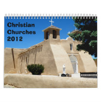 Christian Churches 2012 Wall Calendars