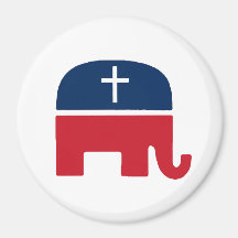 Christian Conservative Fridge Magnet
