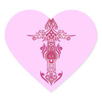 Christian Cross 21 Stickers