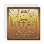 Christian Cross 50th Wedding Anniversary Party Inv invitations